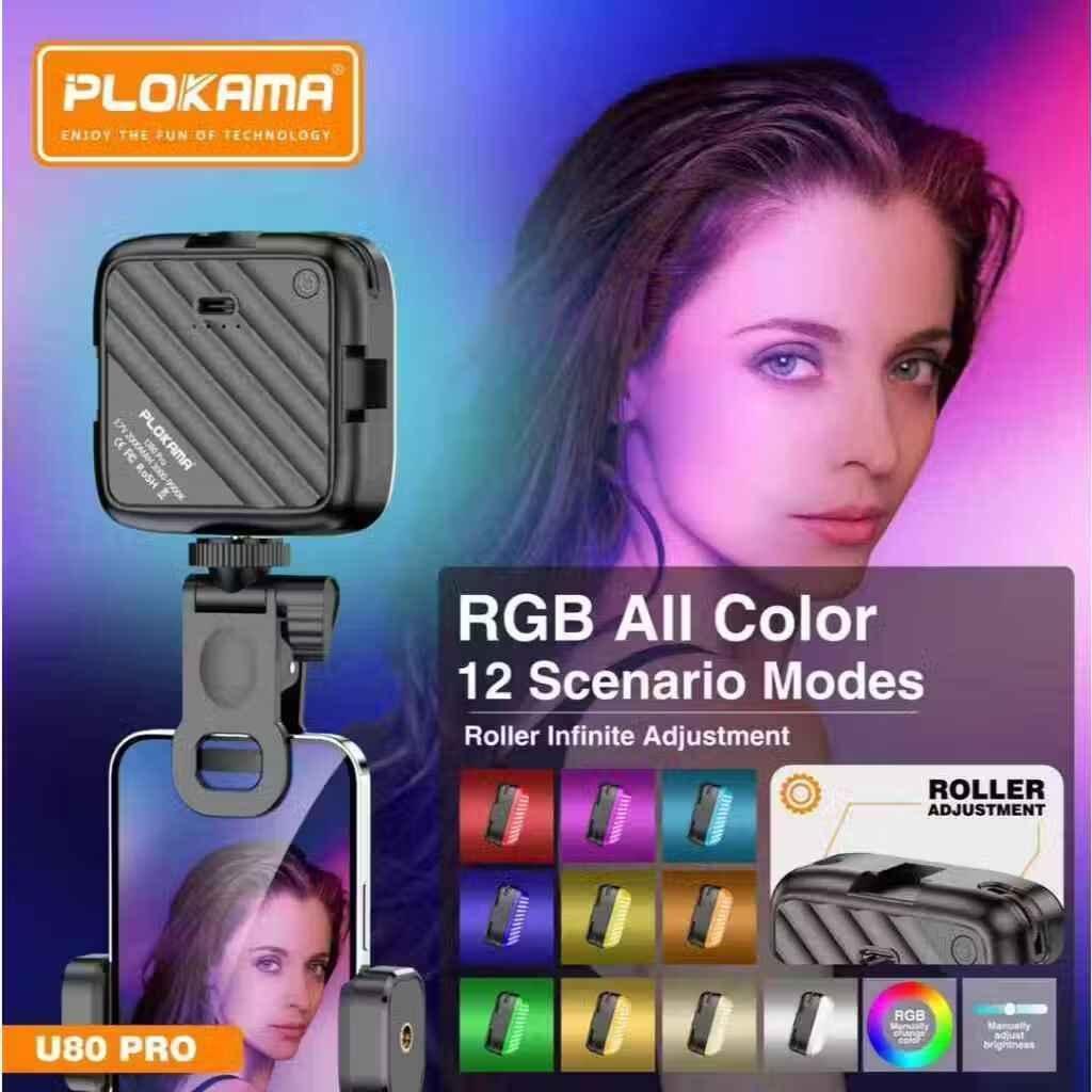 Ring light with12 scenario modes